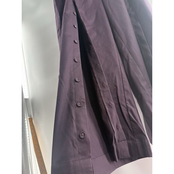 The Drop Women's Convertible Wide Leg Pant by Takkunda Plum Perfectly Sz Medium - Picture 8 of 16